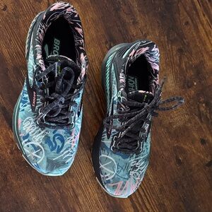 Brooks Multicolor Graffiti Running Shoes